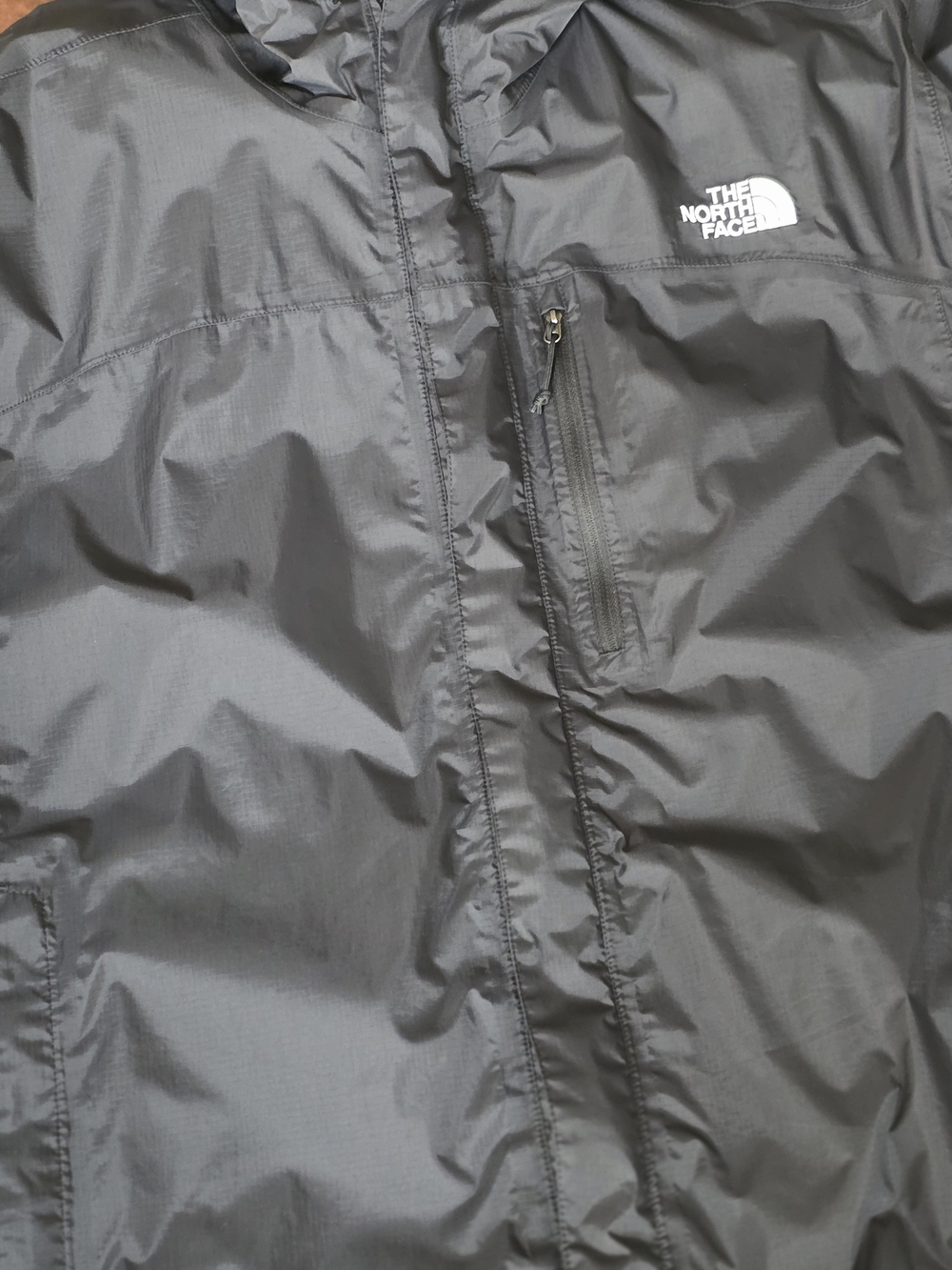 The North Face Men's Black Windbreaker Jacket. DryVent. XXL